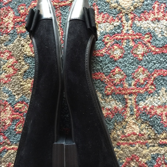 ❌SOLD🛍Sam Edelman black suede shoes size 9.5 - Picture 5 of 8